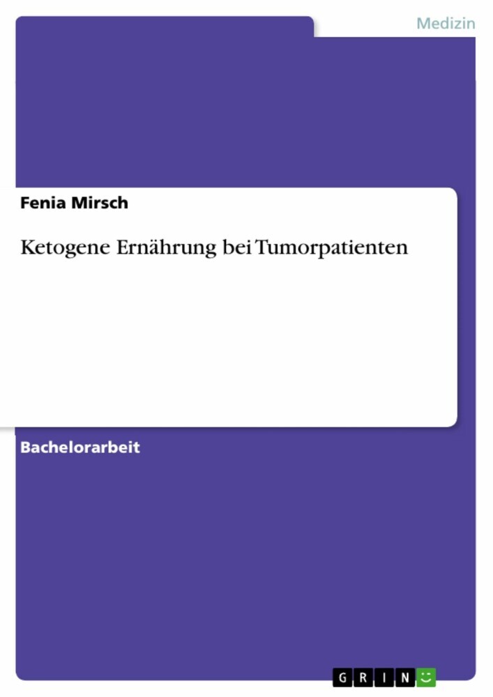 Ketogene Ernährung bei Tumorpatienten main product photo