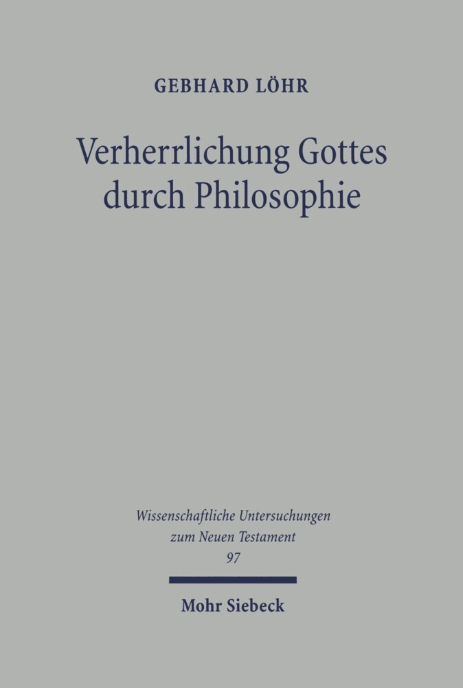 Verherrlichung Gottes durch Philosophie main product photo