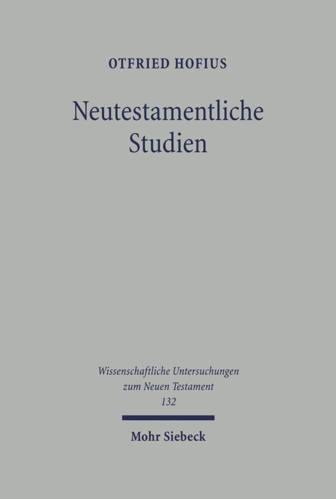 Neutestamentliche Studien main product photo