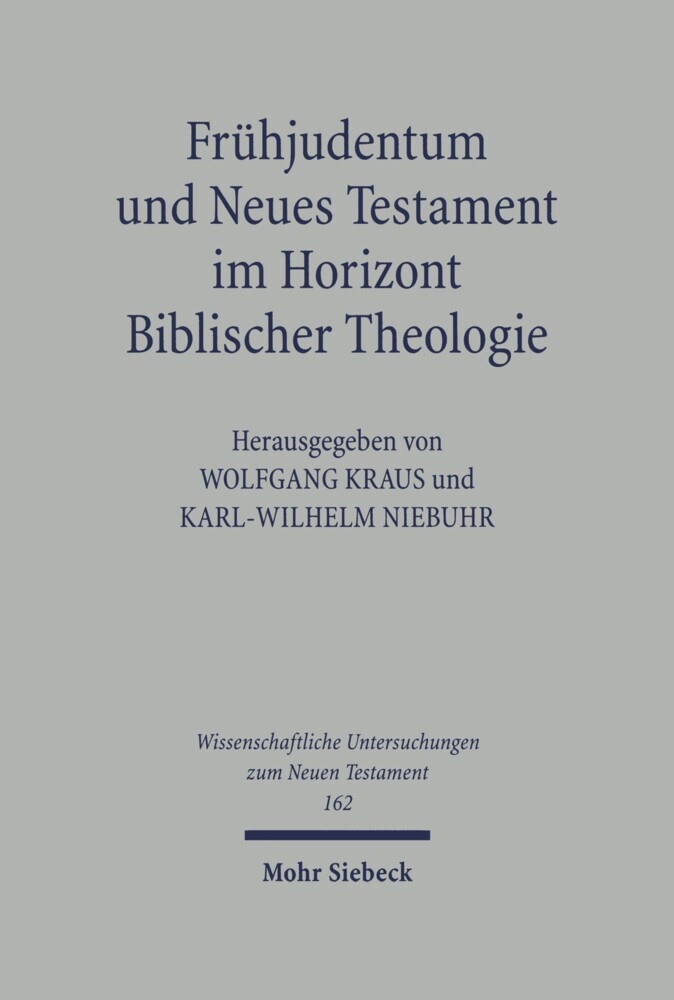 Frühjudentum und Neues Testament im Horizont Biblischer Theologie main product photo