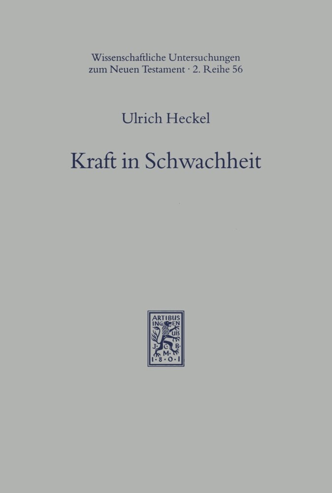 Kraft in Schwachheit main product photo