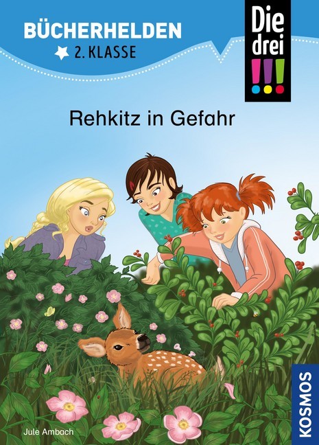 Die drei !!!, Bücherhelden 2. Klasse, Rehkitz in Gefahr (drei Ausrufezeichen) main product photo