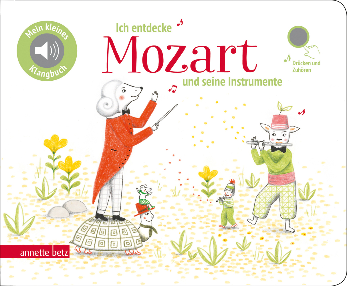 Ich entdecke Mozart und seine Instrumente - Pappbilderbuch mit hochwertigem Sound (Mein kleines Klangbuch) main product photo