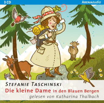 Die kleine Dame in den Blauen Bergen. Tl.5, 3 Audio-CD