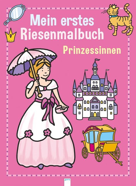 Mein erstes Riesenmalbuch - Prinzessinnen main product photo