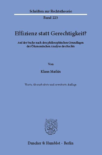 Effizienz statt Gerechtigkeit? main product photo