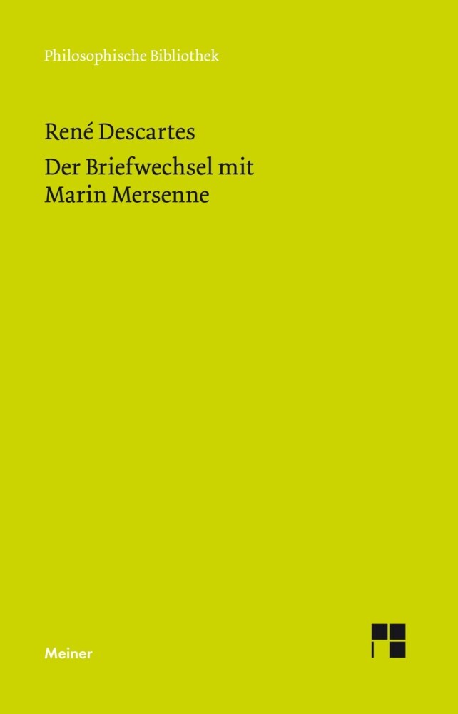 Der Briefwechsel mit Marin Mersenne main product photo