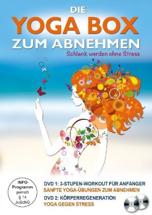 Die Yoga Box zum Abnehmen - Schlank werden ohne Stress, 2 DVD DVD