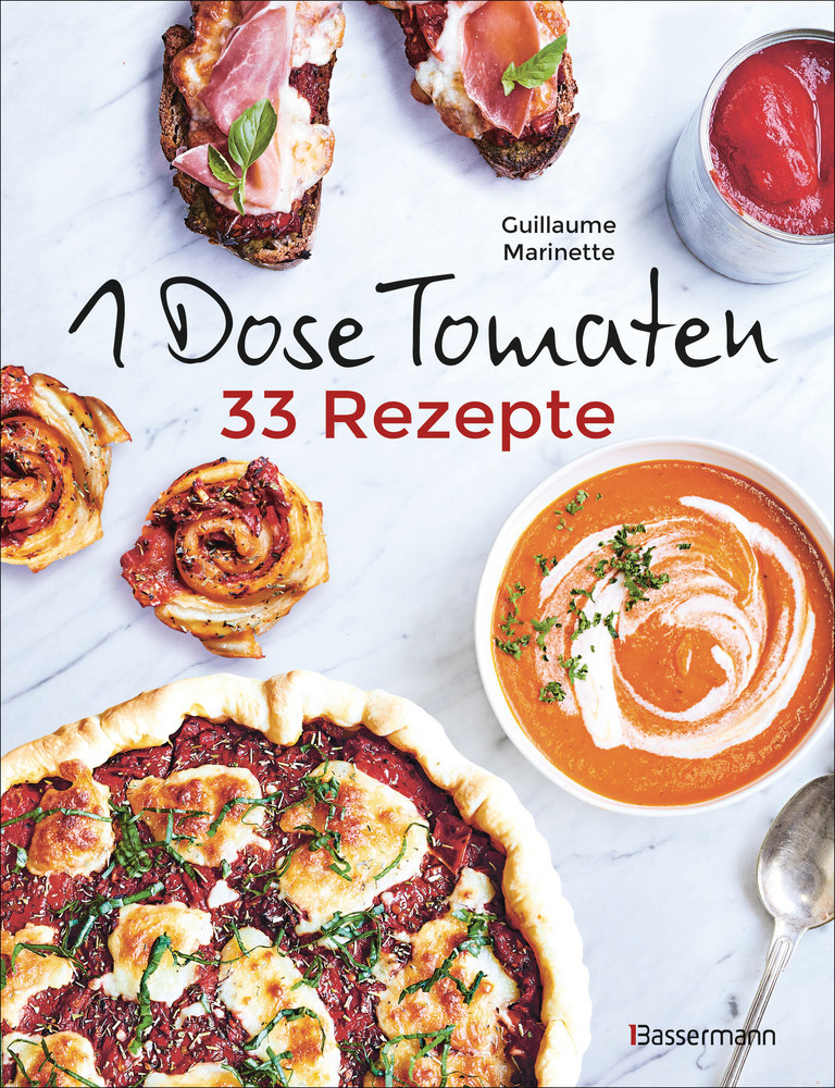 1 Dose Tomaten - 33 Gerichte, in denen Dosentomaten bzw. Paradeiser die Hauptrolle spielen. Mit wenigen weiteren Zutaten. Das Kochbuch für eilige Genießer main product photo