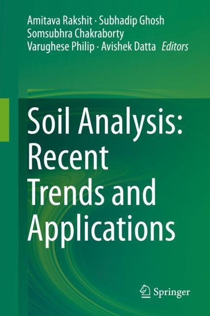 Soil Analysis: Recent Trends and Applications main product photo