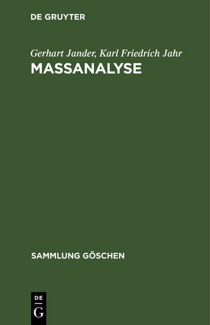 Massanalyse main product photo