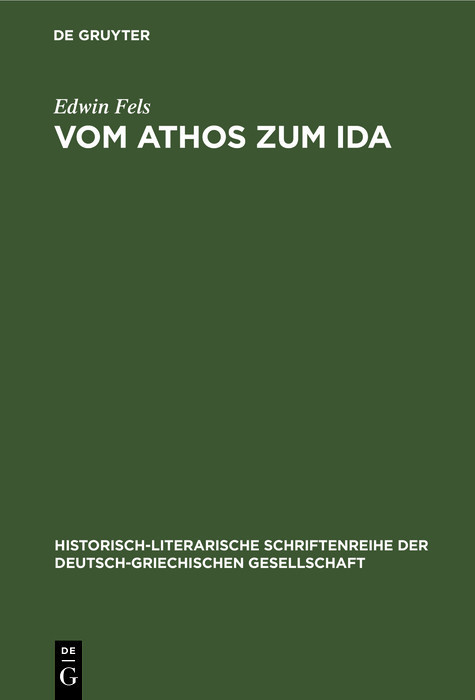 Vom Athos zum Ida main product photo