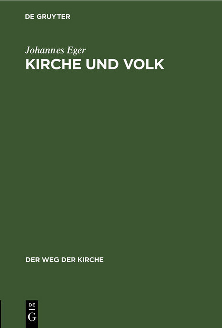 Kirche und Volk main product photo