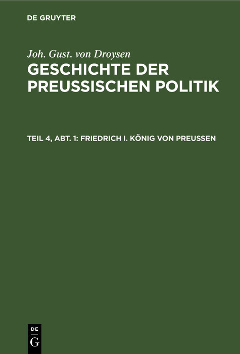 Friedrich I. König von Preußen main product photo