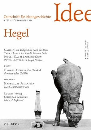 Zeitschrift für Ideengeschichte Heft XIV/2 Sommer 2020
