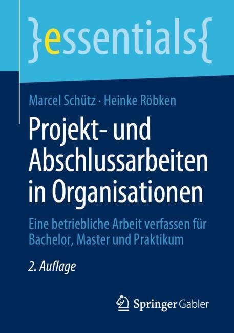 Projekt- und Abschlussarbeiten in Organisationen main product photo