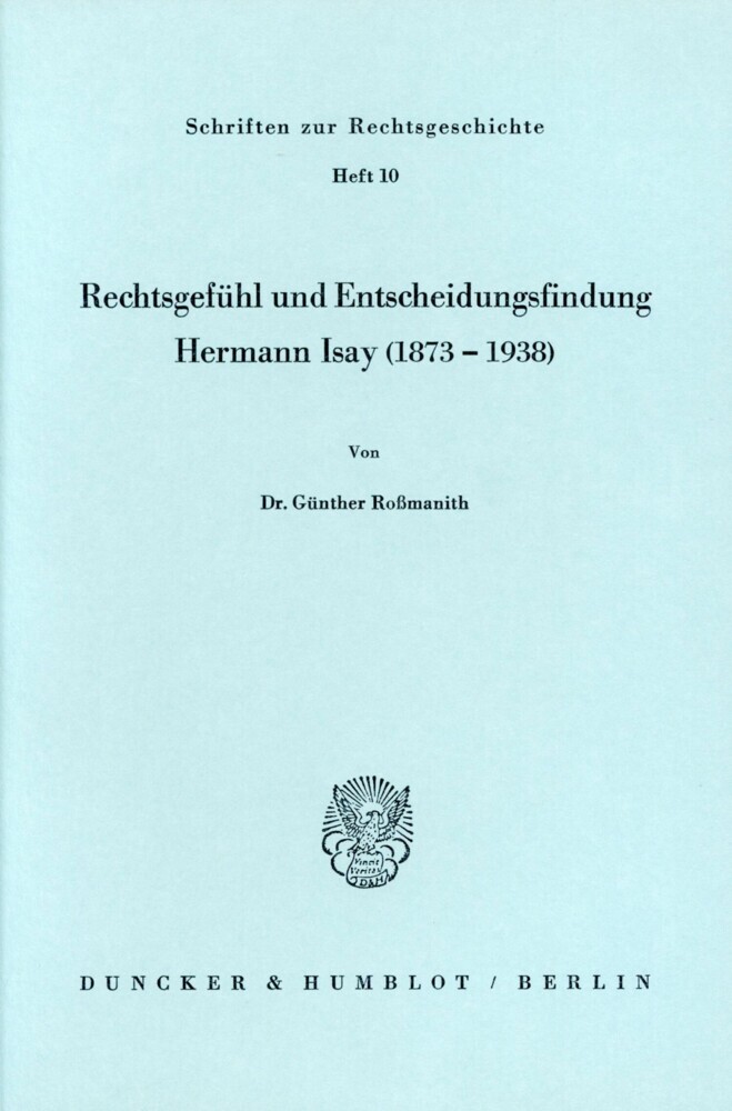 Rechtsgefühl und Entscheidungsfindung. main product photo