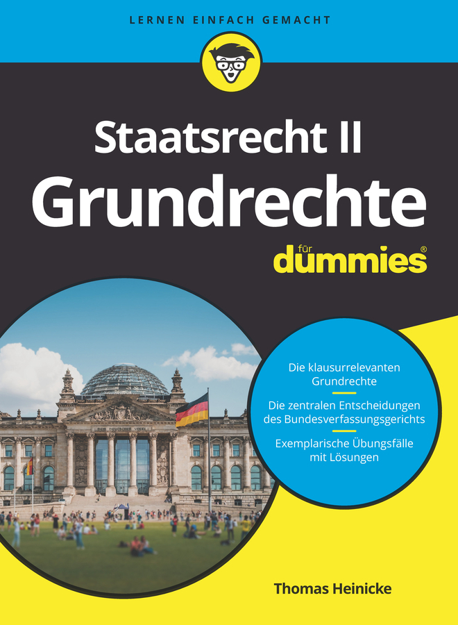 Staatsrecht II: Grundrechte für Dummies main product photo
