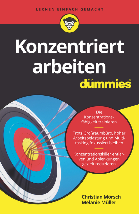 Konzentriert arbeiten für Dummies main product photo