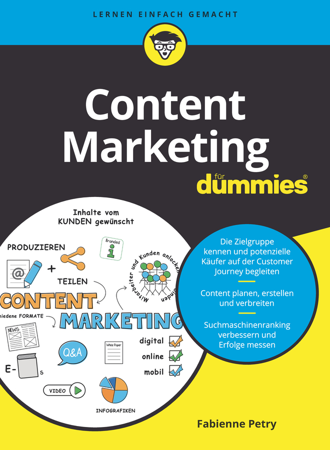 Content Marketing für Dummies main product photo