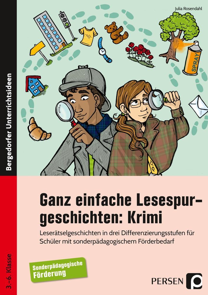 Ganz einfache Lesespurgeschichten: Krimi main product photo
