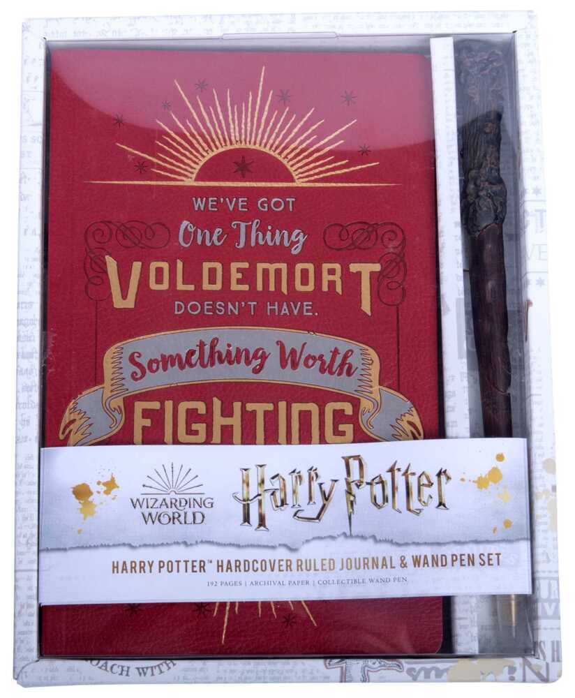 Harry Potter: Harry Potter Hardcover Ruled Journal and Wand Pen Set main product photo