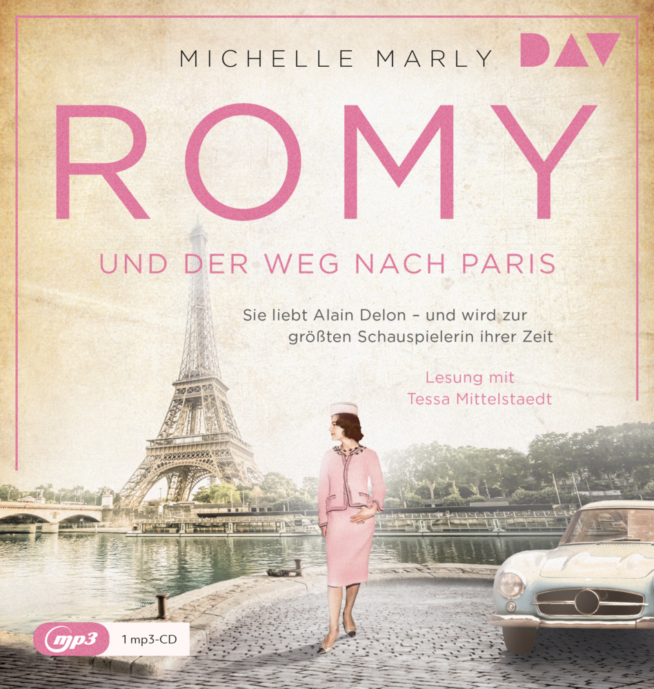 Romy und der Weg nach Paris, 1 Audio-CD, 1 MP3 main product photo
