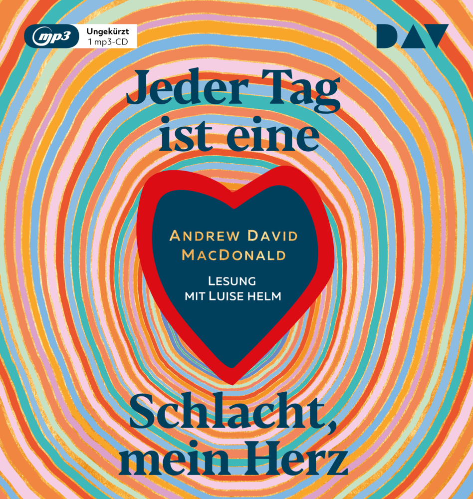 Jeder Tag ist eine Schlacht, mein Herz, 1 Audio-CD, 1 MP3 main product photo