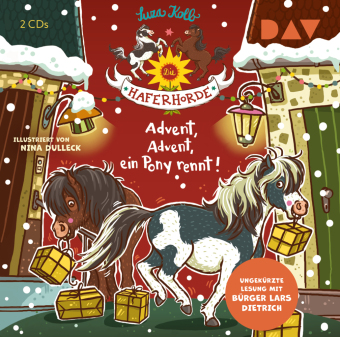 Die Haferhorde - Advent, Advent, ein Pony rennt!, 2 Audio-CD