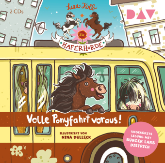 Die Haferhorde - Volle Ponyfahrt voraus!, 2 Audio-CD