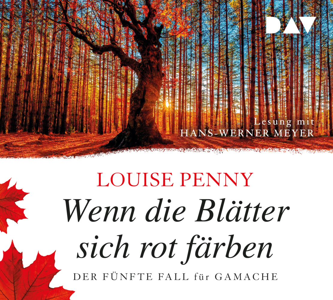 Wenn die Blätter sich rot färben. Der fünfte Fall für Gamache, 8 Audio-CD main product photo