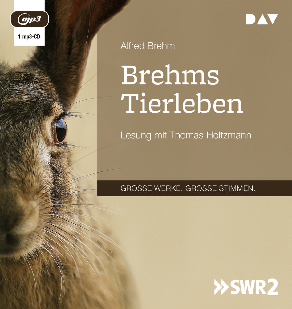 Brehms Tierleben, 1 Audio-CD, 1 MP3 main product photo
