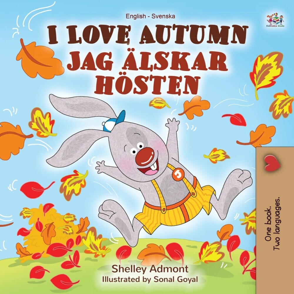 I Love Autumn (English Swedish Bilingual Book) main product photo