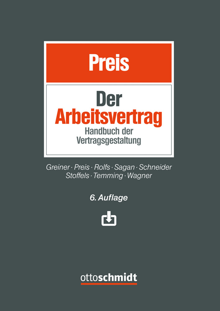 Der Arbeitsvertrag main product photo