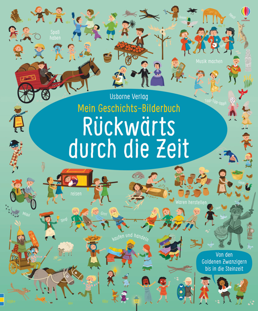 Mein Geschichts-Bilderbuch: Rückwärts durch die Zeit main product photo