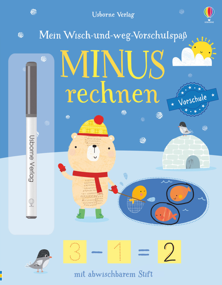 Mein Wisch-und-weg-Vorschulspaß: Minus rechnen main product photo