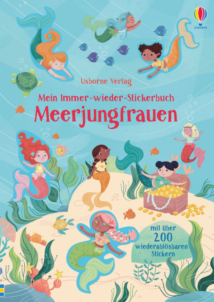 Mein Immer-wieder-Stickerbuch: Meerjungfrauen main product photo