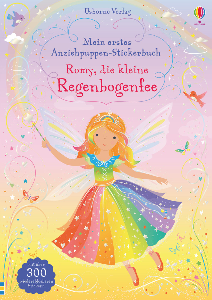 Mein erstes Anziehpuppen-Stickerbuch: Romy, die kleine Regenbogenfee main product photo