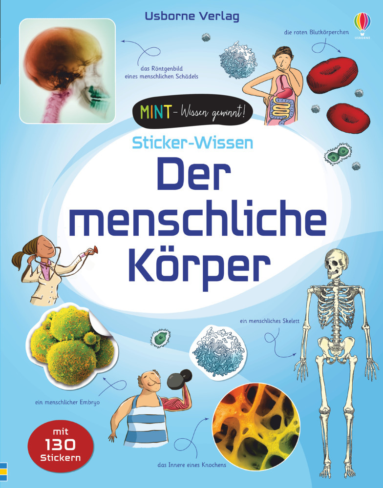 MINT - Wissen gewinnt! Sticker-Wissen: Der menschliche Körper main product photo