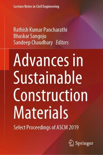 Advances in Sustainable Construction Materials main product photo