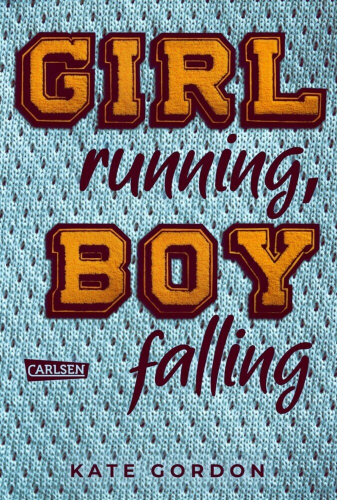 Girl running, Boy falling main product photo