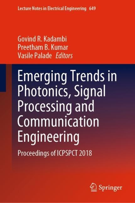 Emerging Trends in Photonics, Signal Processing and Communication Engineering main product photo