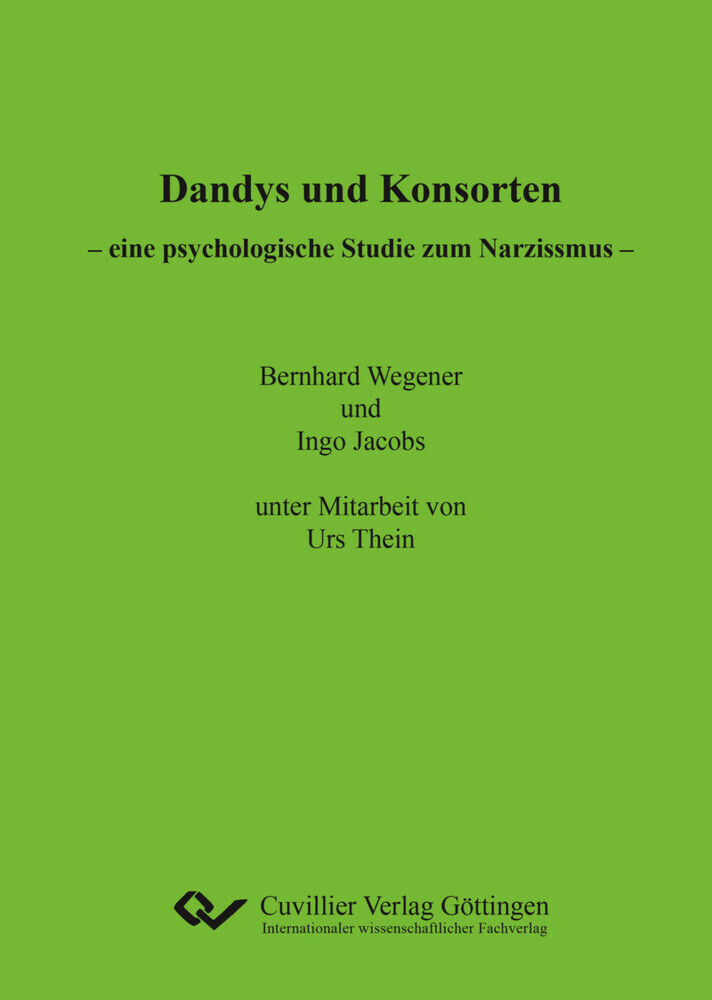 Dandys und Konsorten - eine psychologische Studie zum Narzissmus main product photo