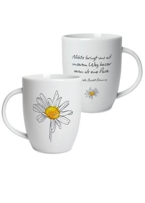 Geschenktasse Motiv "Margerite"