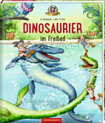 Dinosaurier im Freibad (