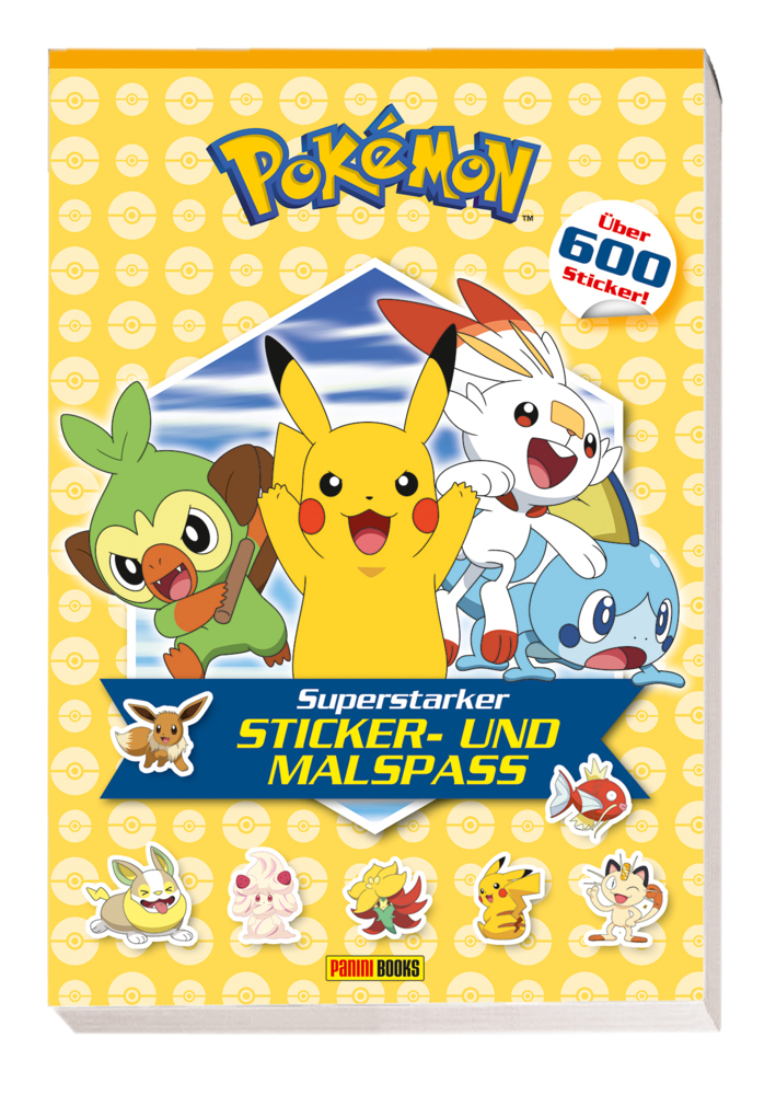 Pokémon: Superstarker Sticker- und Malspaß main product photo