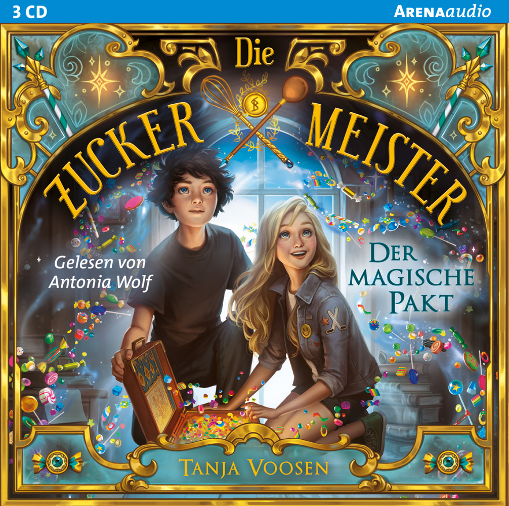 Die Zuckermeister - Der magische Pakt, 2 Audio-CD main product photo