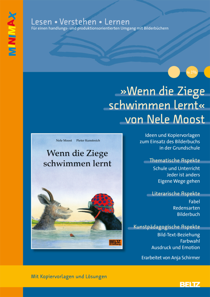 "Wenn die Ziege schwimmen lernt" von Nele Moost und Pieter Kunstreich main product photo
