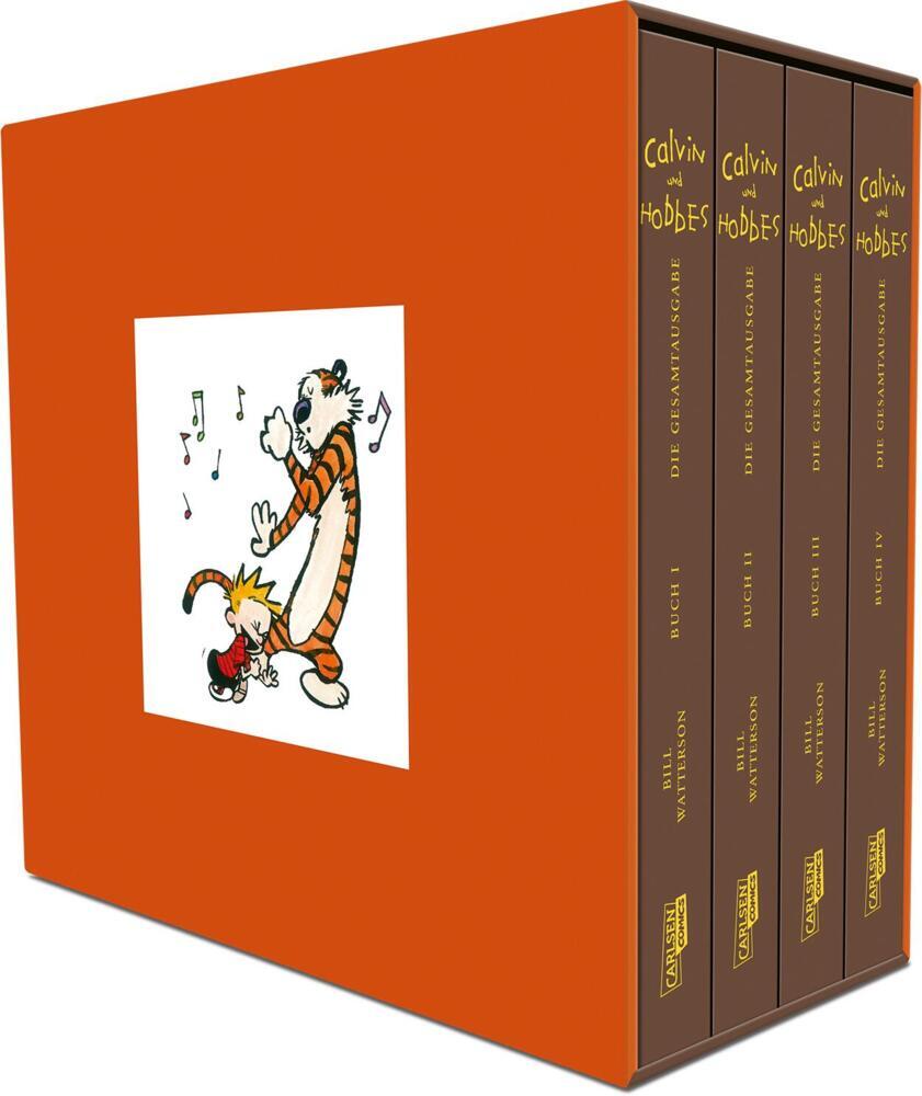 Calvin und Hobbes: Gesamtausgabe - Paperback, 4 Teile main product photo