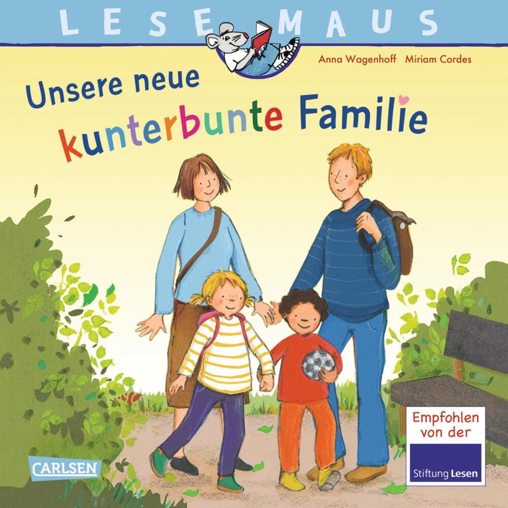 LESEMAUS 170: Unsere neue kunterbunte Familie main product photo